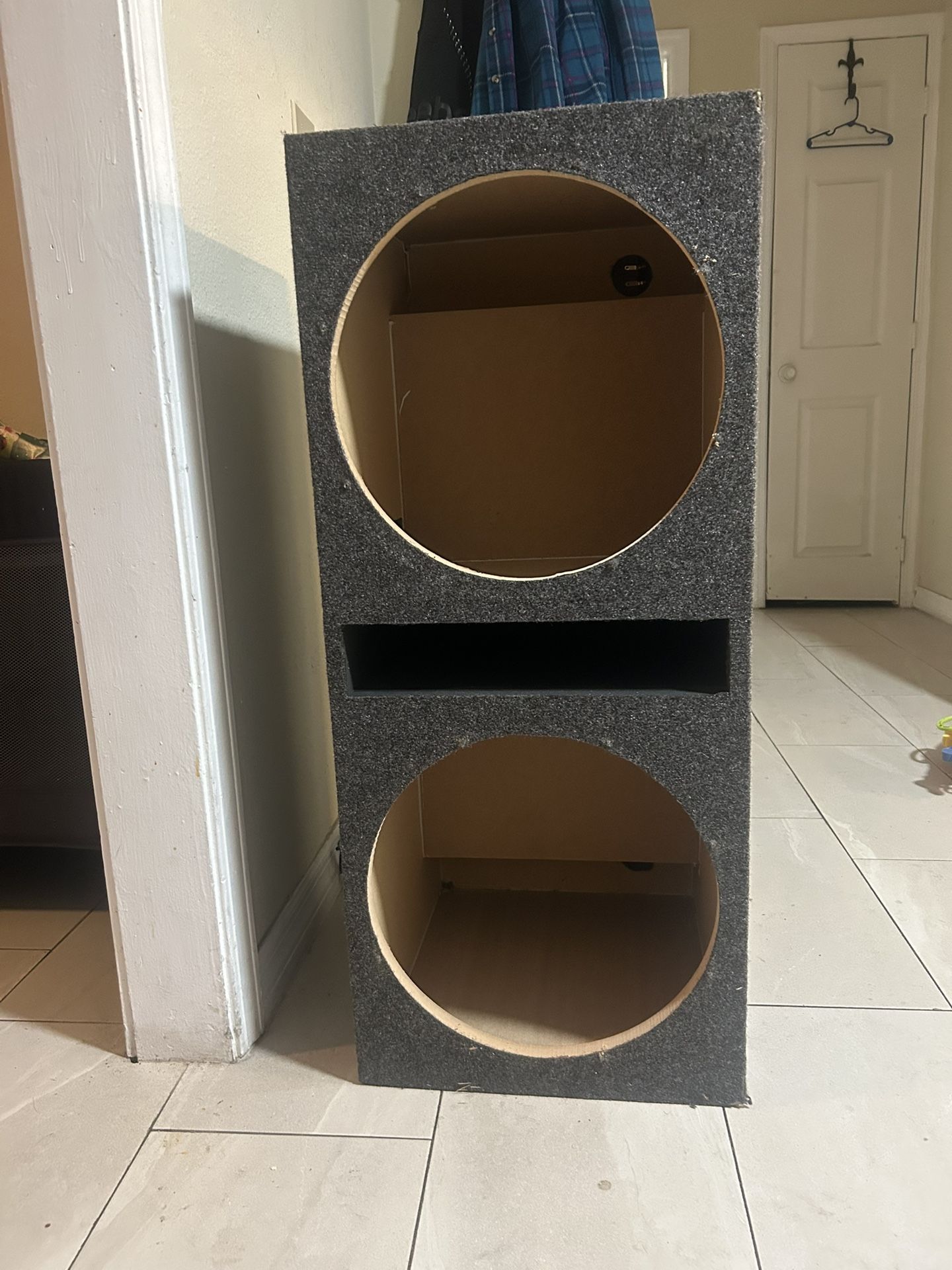 Dual 15” Subwoofer Box