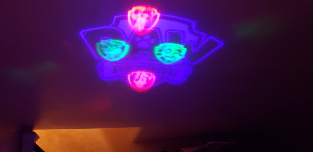 Paw Patrol Projection Motion And Static Light Show