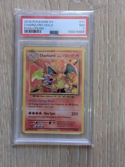 Pokemon Card Charizard 11/108 Holo Rare English PSA 7