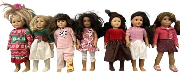 American girl doll lot