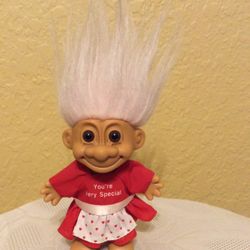Russ Valentine “You’re Very Special” Retro 5” Troll Doll.  Excellent Condition .  Preowned .