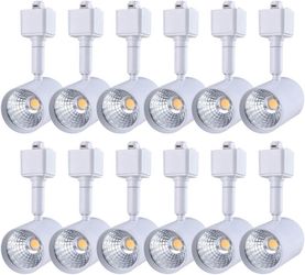 12 Pack LED Track Lighting Heads