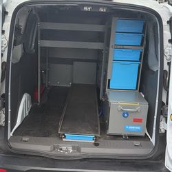 Adrian Steel Storage And Shelf’s From Ford Transit Connect 