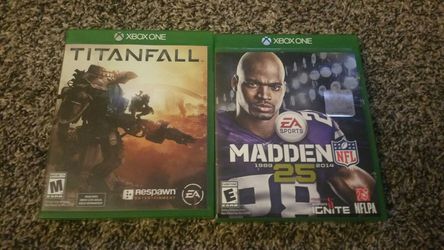 Xbox one games $10 each or both for $15