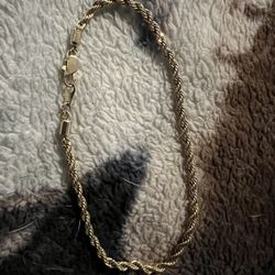 Gold Plated Bracelet Or Anklet