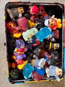 DC Oooshies. Pencil toppers