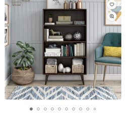 Novogratz 4-shelf Bookcase NEW IN BOX