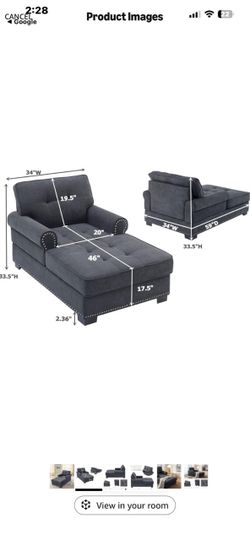 Home decor Like new long chair