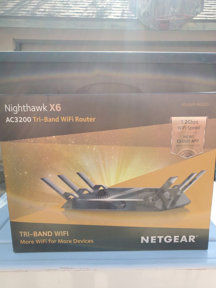 Nighthawk X6 Wifi Router