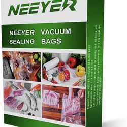Vacuum Sealer Bags,Seal a Meal Sealer Bags,Ideal for Food Saver,BPA Free Safe Universal Pre-Cut bag, 100 Pint 8" x 12" for vac storage, Meal Prep or S