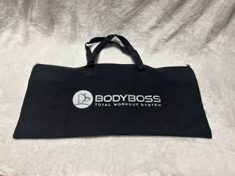 Large black zip up soft storage bag with handles