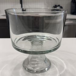 Anchor Hocking Presence Glass Large Trifle Bowl