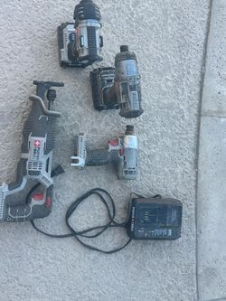 Porter-Cable 20V Power Tool Set with Charger