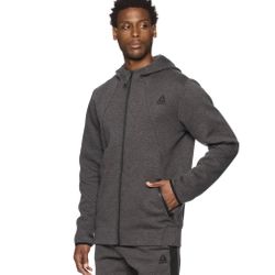 Reebok Mens Full Zip Hoodie