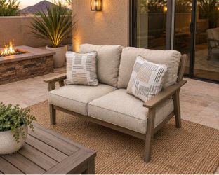 Patio HDPE Love Seat *New Patio Furniture*