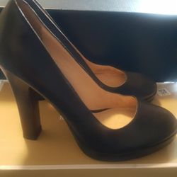 COLE ANN BLACK HIGH HEELS OFFICE AND FORMAL MEETINGS 6.5/ PROMS & FESTIVITIES DESIGNER SHOES 6.5 