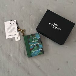 Coach Book Bag Charm