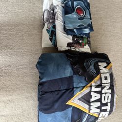 Twin Monster Jam Comforter Set