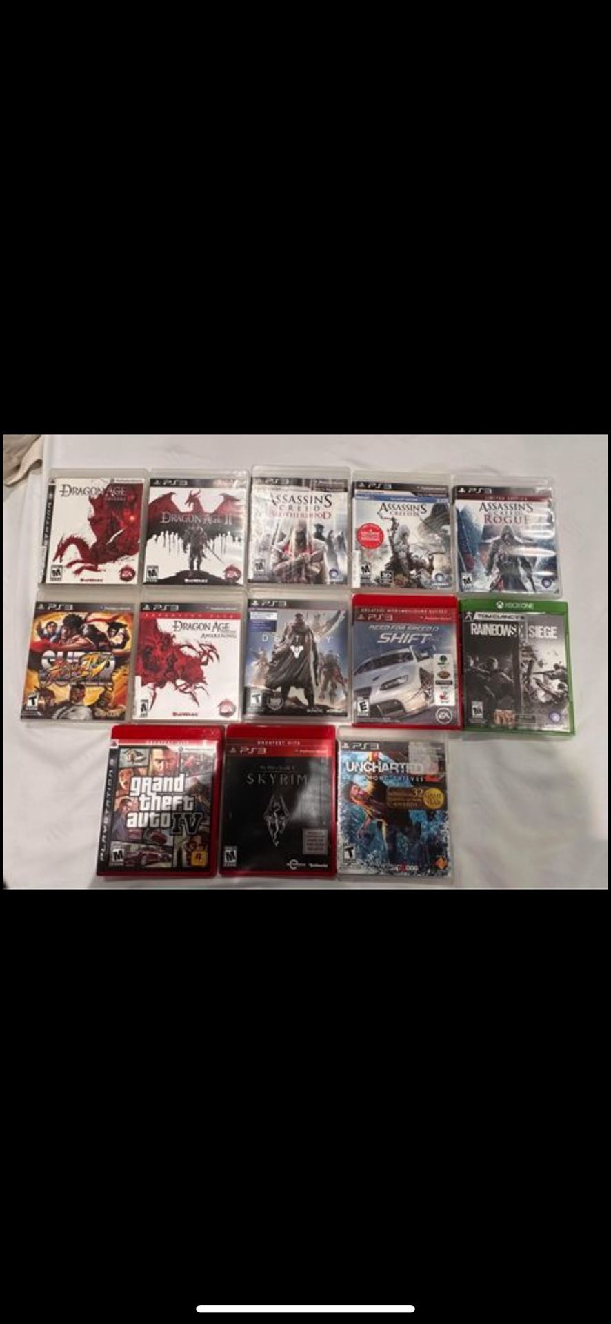 PS3, PS3 Games, Controllers and an XBox game