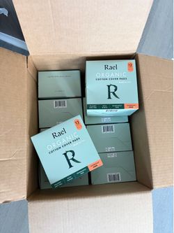 Rael organic cotton pads - 10 packs