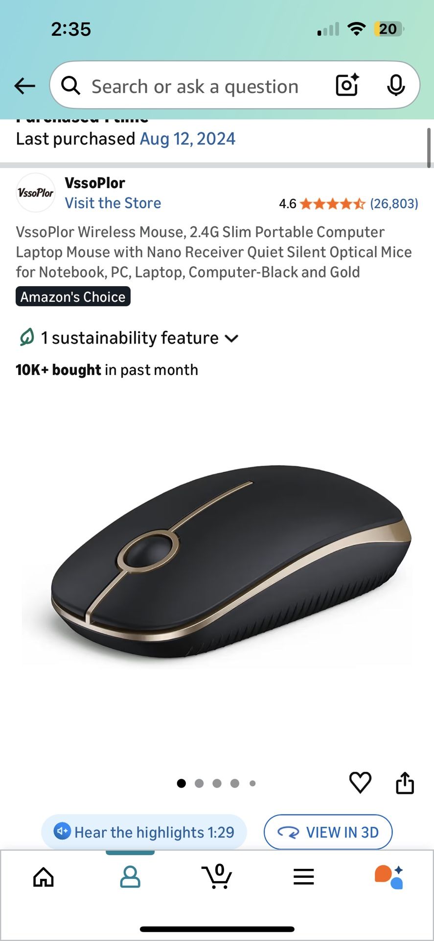 Wireless Mouse 