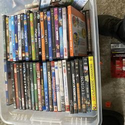 Over 100 DVDs