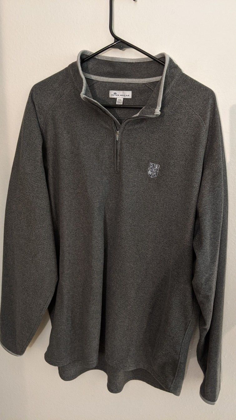 Peter Millar Fleece Zipped Pulover L-XL Size