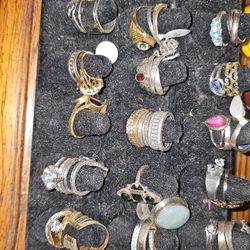 Gold And silver rings