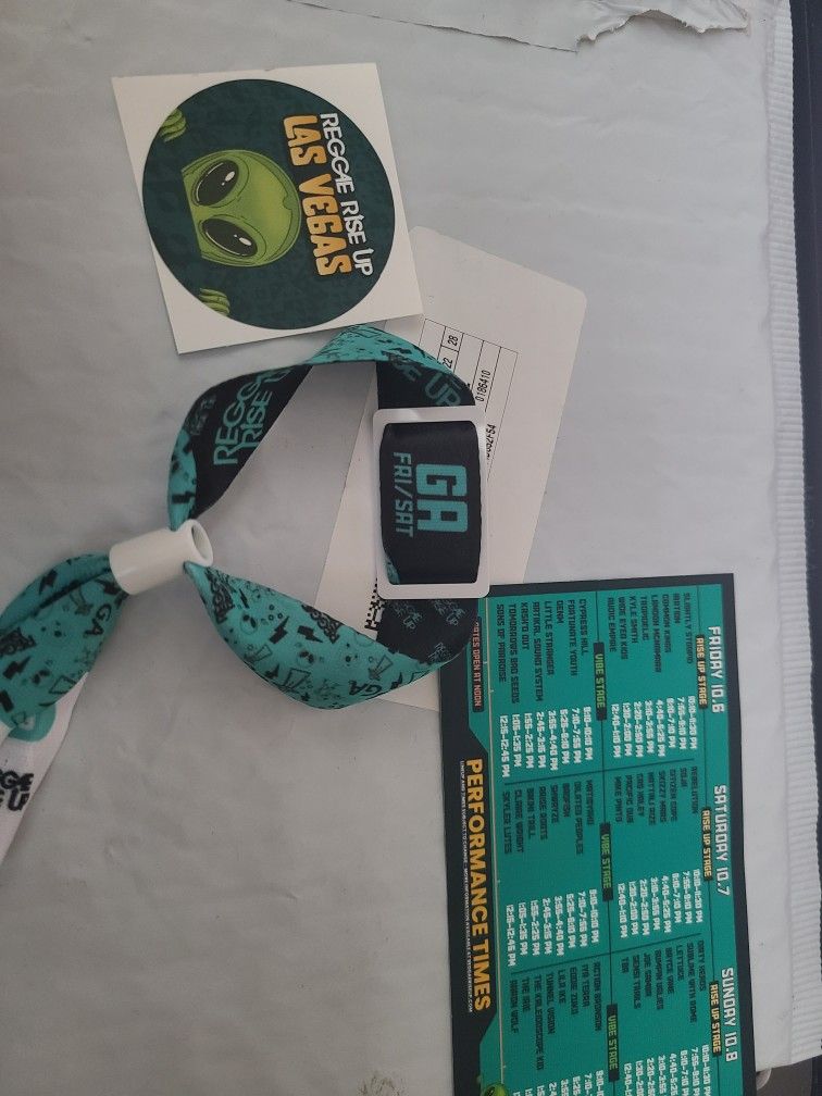 Reggae Rise Up Wristband