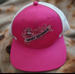 Sweet Revenge 77 Proof Pink Trucker Hat