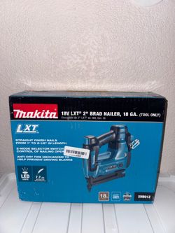 Makita 18V LXT Brad Nailer 18 Ga. (Solo herramienta) - Nuevo