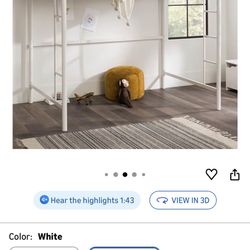 Full Double Bunk Bed Loft 