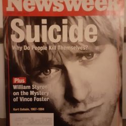 1994 Kurt Cobain Newsweek Magazine 