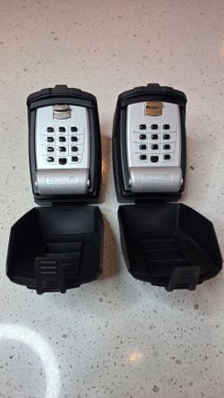 3 Key Lock Boxes – KeyGuard & Master Lock –