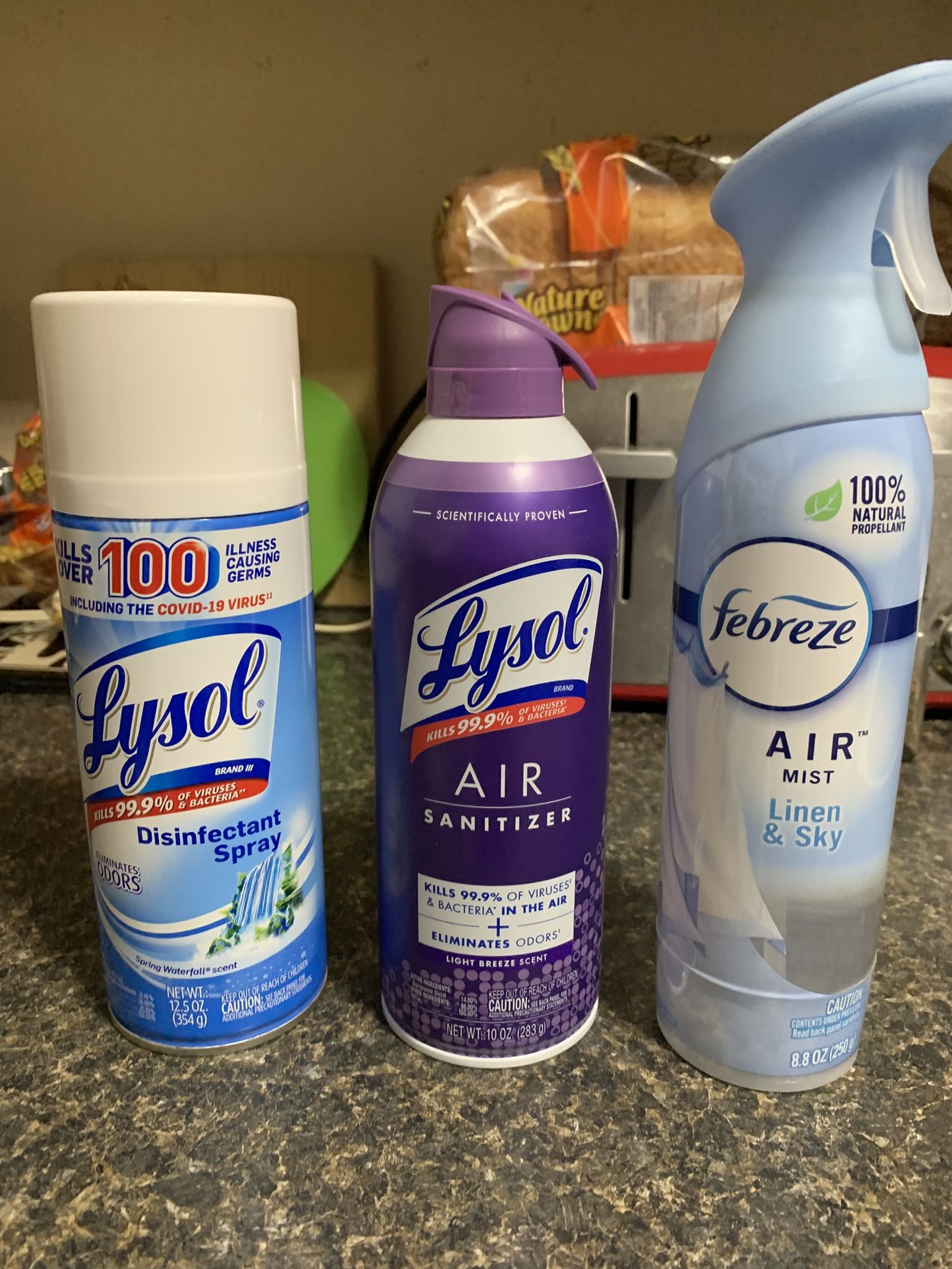 Air Sanitizer & Freshener-3 Items!($16.18+ Value)