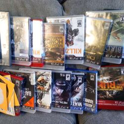 ps2 PS3 ps4 games $100.00 for all
