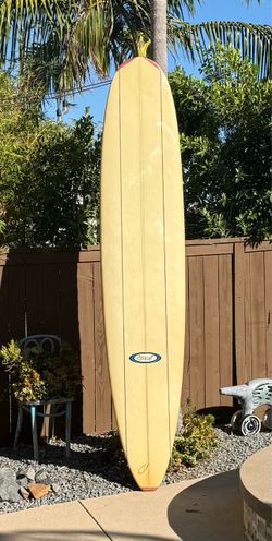 10’ Stewart old school log longboard surfboard