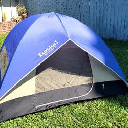Eureka 7' x 5' Backpacking Dome Style Tent, sleeps 2 MINT COND USED 1X