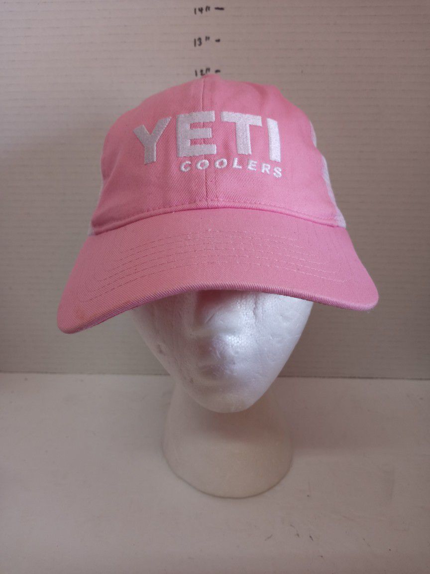 Pink Yeti Coolers Adjustable Snapback Hat