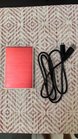 Seagate Backup Plus Slim 2TB Portable External HDD Hard Drive USB 3.0 Mac & PC