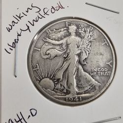 1941 D Walking Liberty 