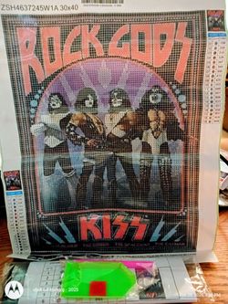 KISS Rock Gods Diamond Painting Complete KIT whatmost