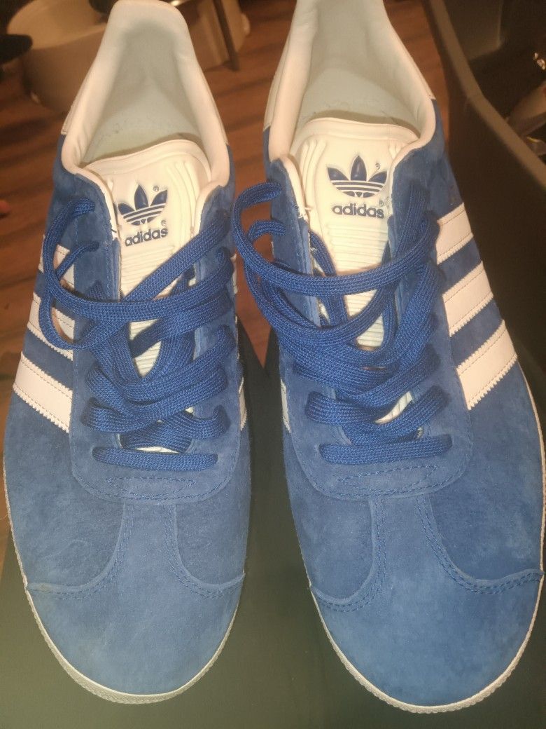 Adidas Gazelle Shoes Blue OBO