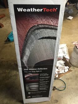 Side window deflectors