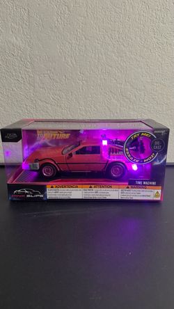 Jada Back to the Future Delorean Chase 1:24