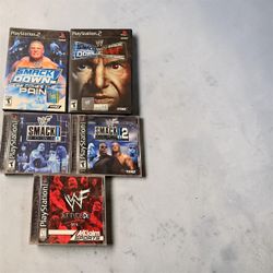 As-Is Retro Gaming Lot - Sega Genesis HD, PS2 Games (Here Comes The Pain), PS1, Cases & Accessories