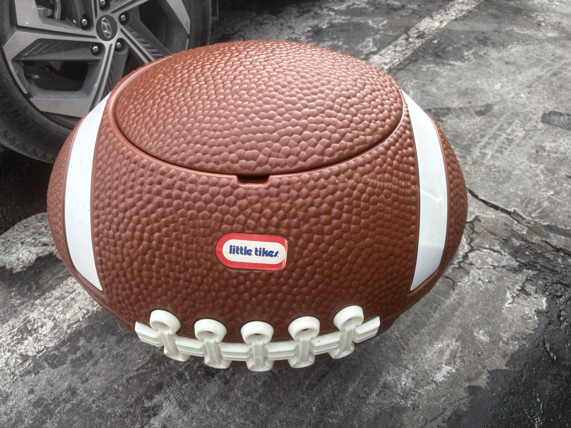 Little Tikes Football Toy box Or Cooler