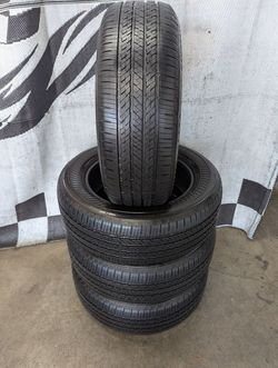 235/60r18 "Brand New" Bridgestone Alenza A/S 02 All Season RFT Tires