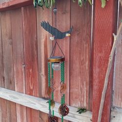 Eagle Solar Wind Chime 