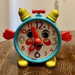 Sankyo Musical Animated Alarm Clock Toy 1976 Vintage